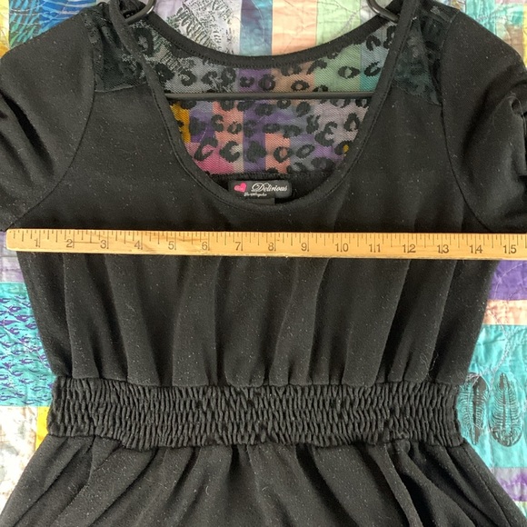 Women’s Delirious Love Los Angeles XL long sleeve black dress - Picture 5 of 7